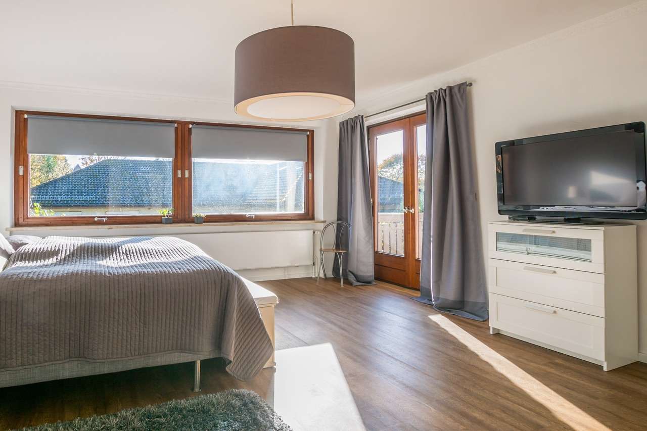 Schlafzimmer.
